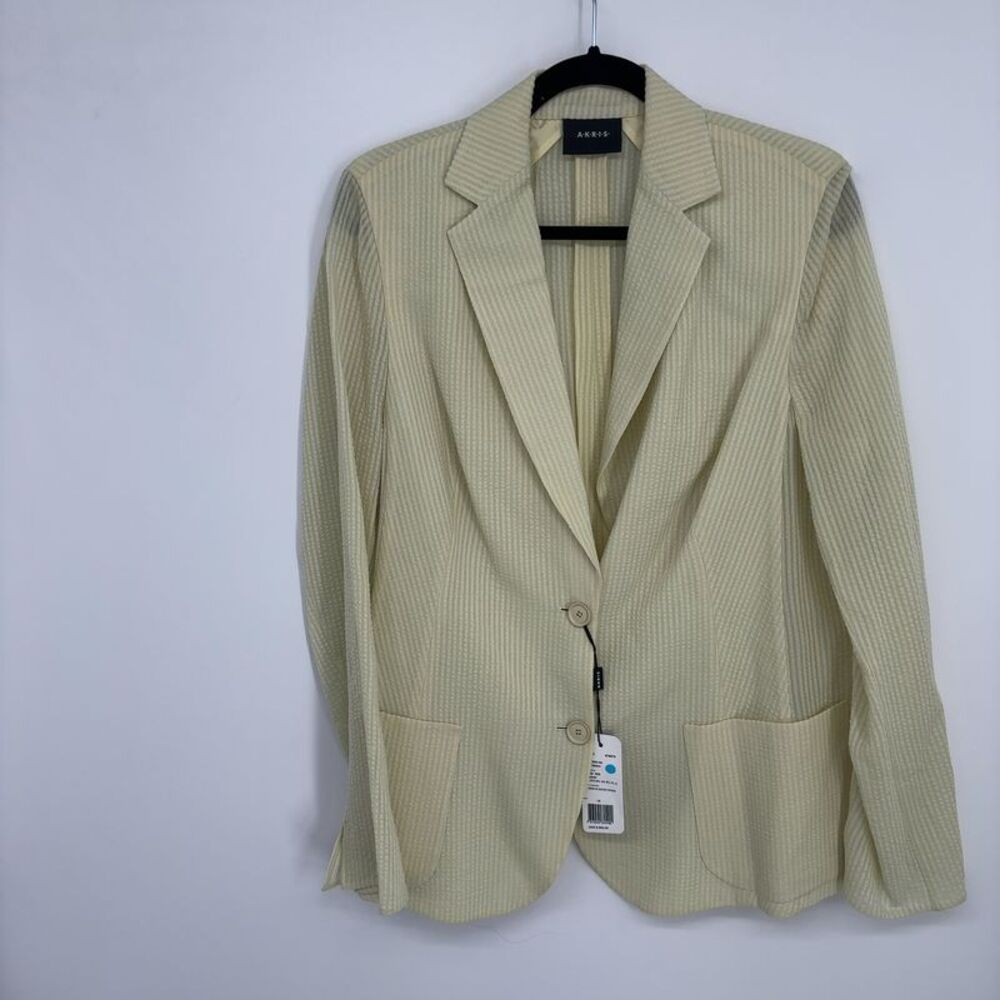 Akris Nash Wool & Silk-Blend Blazer